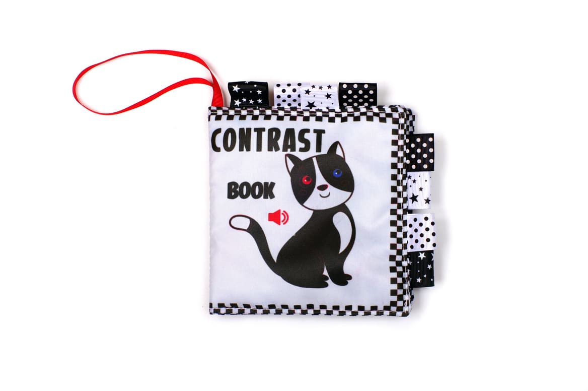 Контрастна книга «Котик»