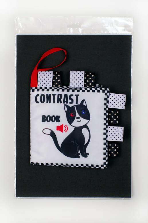 Контрастна книга «Котик»