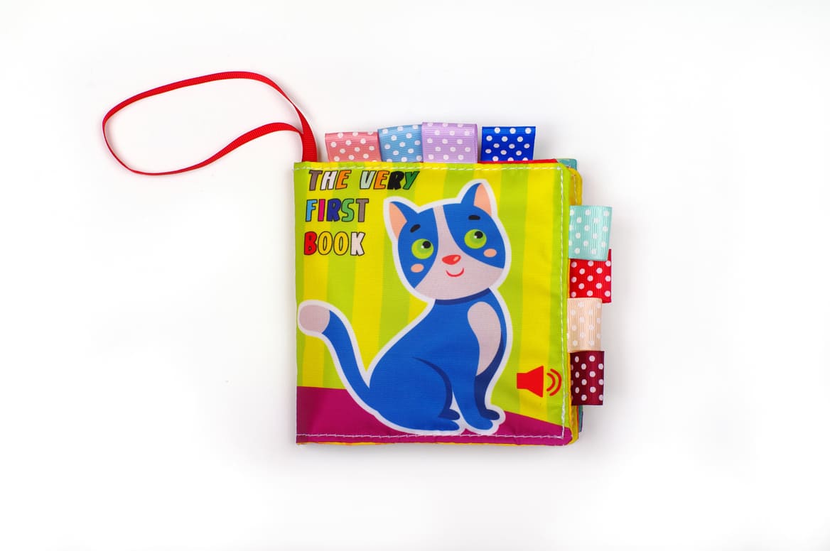 М'яка книга Котик НЯВ-НЯВ