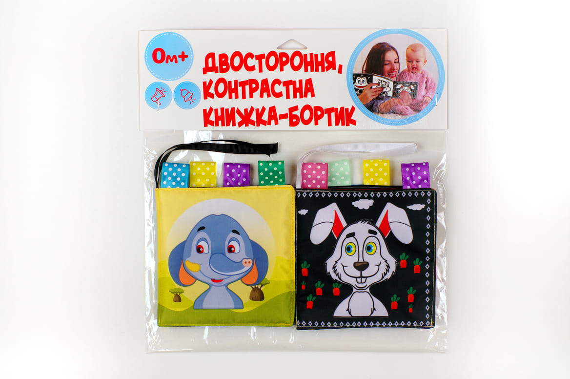 М'яка книжка - бортик Зайчик Хру